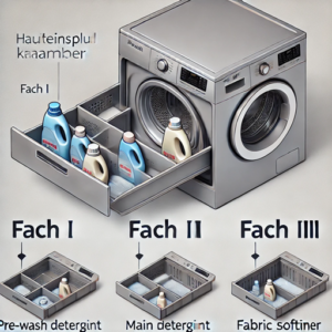 Haupteinspülkammer Bosch-Waschmaschine